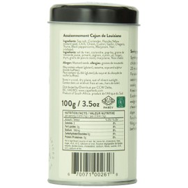 Cape Herb & Spice - Louisiana Cajun Rub, No MSG, no artificial flavouring, Non-GMO, Halal, Vegan, 100g