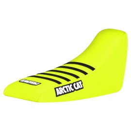 Enjoy Mfg Arctic Cat 50 90 Gripper Seat Cover  2002 - 2005  ALL NEON YELLOW/BLACK rib #256