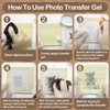 200g Photo Transfer Medium Gel, Gel Medium for Photo Transfer,