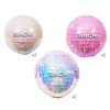 WESAIL 3" Christmas Balls Ornaments Iridecent Pastel Set of 6,