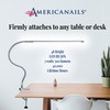 Americanails Original FlexiLamp - LED Table Desk Lamp - Removable