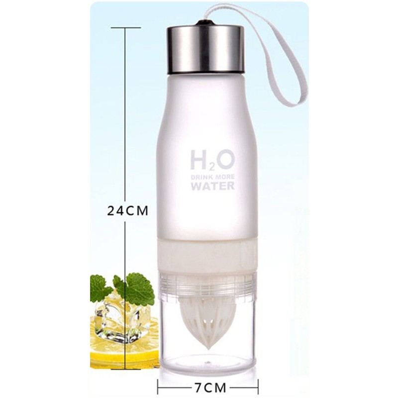 Multifunctional Drinkware Water Bottles 700ML Lemon Bottle H2O Drink More