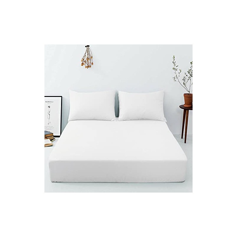 SeventhStitch Extra Deep 16” / 40cm Fitted Sheet 100% Egyptian