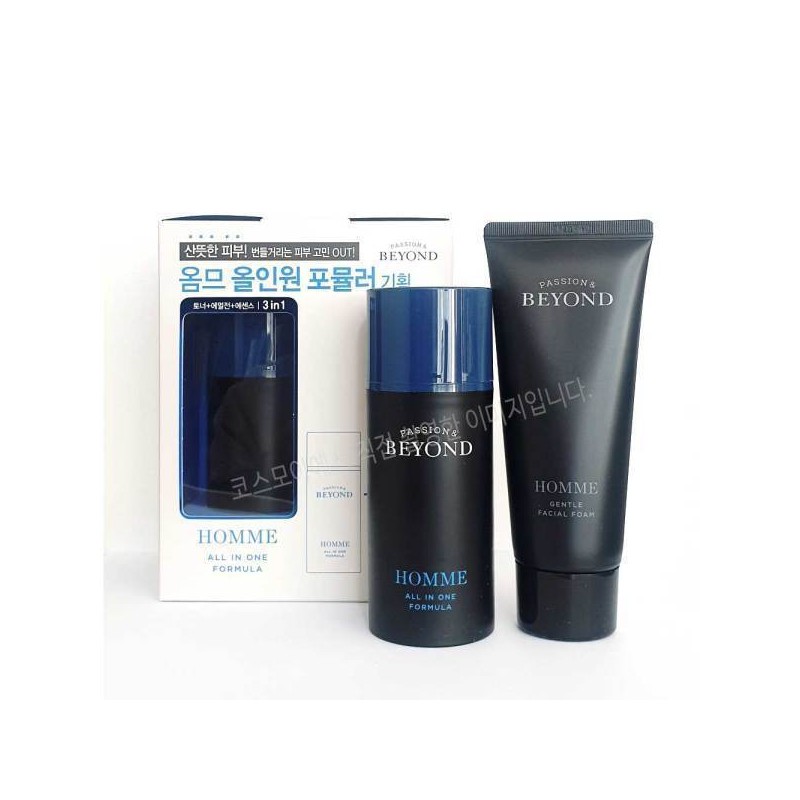 Beyond 비욘드 옴므 올인원 포뮬러 100ml + 폼 100ml Beyond