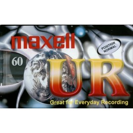 Maxell UR 60 Audio Cassette (Pack of 5)