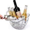 Wine Chiller & Party Beverage Tub， Clear Acrylic Food Grade