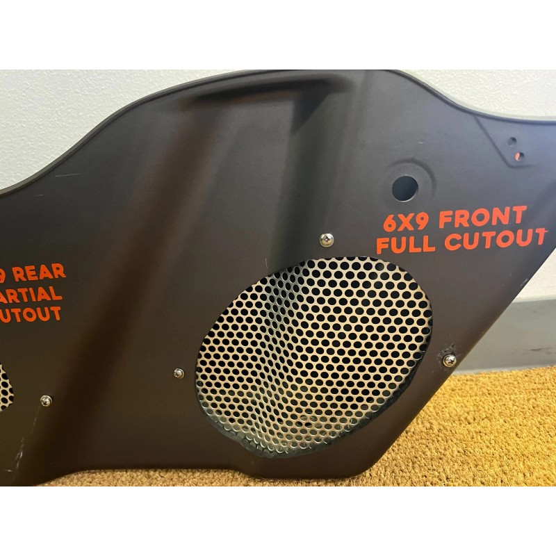 SPL Bagger Audio 6x9 Front Harley Saddlebag Speaker Mounting Rings