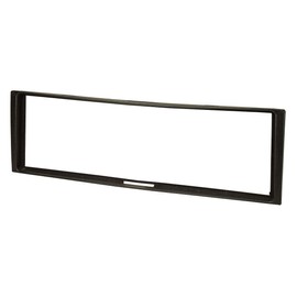 tomzz Audio 2445-011 Radio Fascia Set Compatible with Renault Megane II Scenic II Modus Clio III Black with Radio Adapter ISO Installation Bay