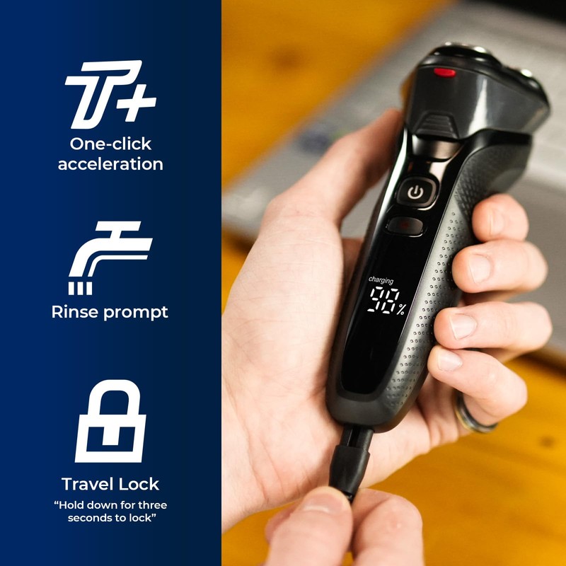 Electric Razor for Men: 3-in-1 Electric Shavers