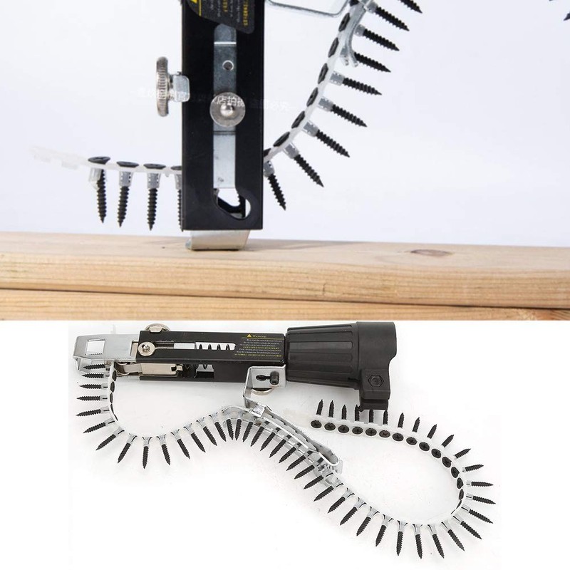 Automatic Chain Nail Gun, Screw Chain Gun Adjustable DIY Adapter