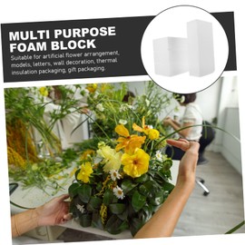 OHPHCALL 4pcs Foam Blocks for Crafts Rectangular Sculpting Foam Cubes Lightweight DIY Craft Foam for Painting Flower Arranging and Creative Projects