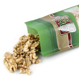 All Natural Walnuts Dry Roasted Unsalted, Walnuts Freshly Roasted Unsalted, No Oils Added - Oh! Nuts (2 Pound Bag)