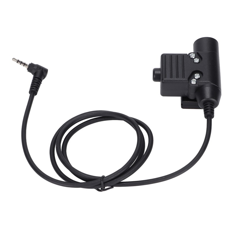 U94 PTT Headset System Adapter PU Tensile Wire Headset Military