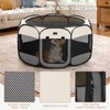 Dog Playpen for Small Dogs & Puppies, 50.39" Portable Indoor