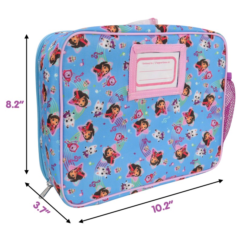 Gabby Dollhouse Lunch Bag with Clip