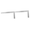 LALAFINA 2pcs Hollow Carpenter Square Ruler Right Angle Measuring Tool
