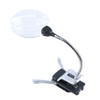 Freestanding Magnifier with LED Light Stand Magnification Magnification 2.5x /8x