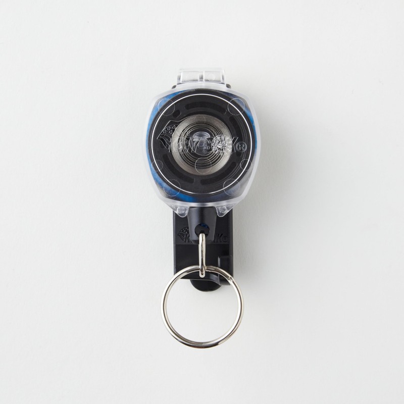 KEY-BAK Sidekick Comfort Clip Key Reel, Clear Body, 23.6 inches
