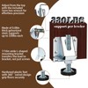 Celuisiva Heavy Duty Leveling Feet, 4 Pack Adjustable Furniture Levelers