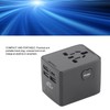 Universal Travel Adapter International Plug Power Converter Multi Outlets