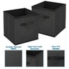 Nestl Foldable Storage Bins - 12 Cube Organizer With Handles
