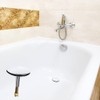 yivom Bath Chock Plug, Bath Plug 43 mm, Brass Drain