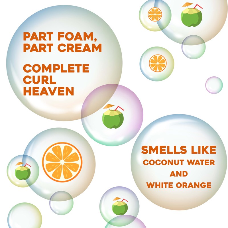 OGX OGX Locking + Coconut Curls Decadent Creamy Mousse, 7.9