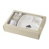 Takenaka Dinnerware Set, Mamma Mamma, Kids' Gift Set, Gray, 13.4