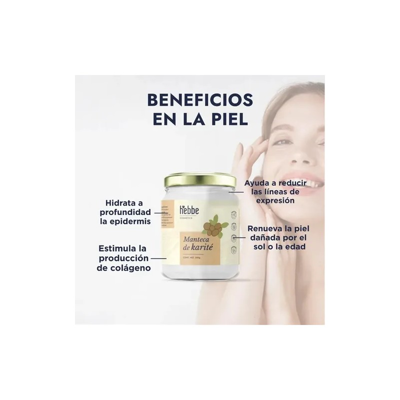 Manteca De Karité Pura 250 Gramos Extra-hidratante
