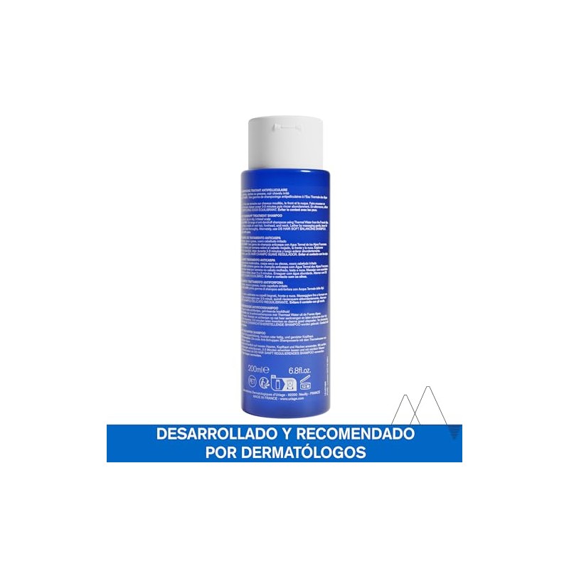 Uriage DS Shampoo Caspa moderada con Piroctona Olamina 200ml -