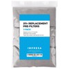 Impresa 3 Pack Replacement Washable Pre-Filters compatible with Blueair Blue