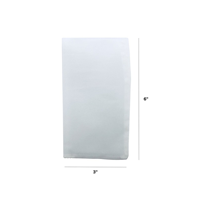 160 Micron 3" x 6" Premium Nylon Tea Filter Press