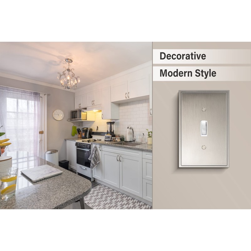 Henne Bery Soft Modern Decorative Wall Plate Switch Plate Outlet