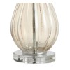 JONATHAN Y JYL2070A Dew Drop 32.75" Glass/Crystal LED Lamp Traditional