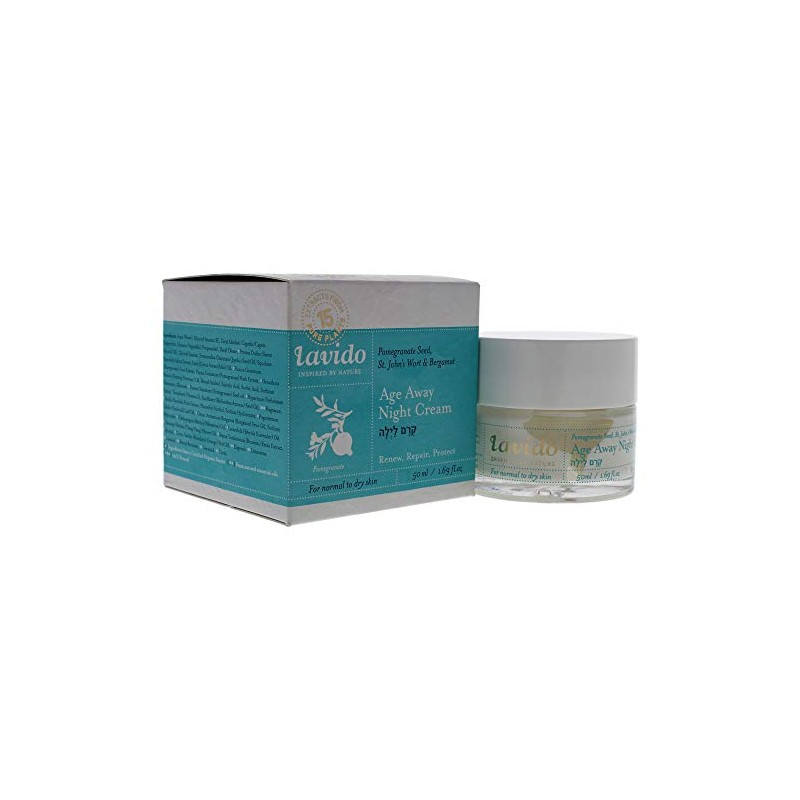 Lavido Age Away Night Cream Unisex Cream 1.69 oz