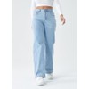 Mars power Straight Leg Jeans for Women,High Waisted Wide Leg