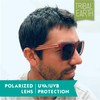 TRIBAL EARTH Wood Sunglasses Polarised for Men and Women with