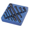 Genius Tools 9 Piece 1/4", 3/8" & 1/2" Drive Impact