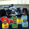 Partystadl 24 Pcs Race Car Party Favor Boxes Running Goodies