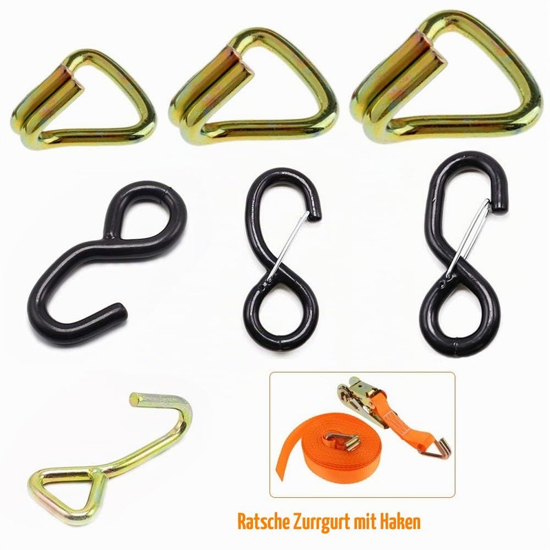 Heavy Duty Ratchet Hook 25mm x 800kg S Hook Ratchet