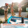 Wireless Portable Speaker,IPX7 Waterproof Bluetooth Speaker, 25W Loud Stereo Sound,