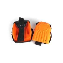 Upixx 2484 Knee pad Ergo made of PU-foam in orange Orange