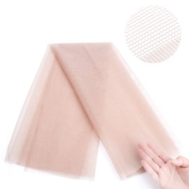 GEX Swiss Lace Net for Making Lace Wig- 1 Yard (36"x40"), Blonde Color