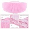 Baby Girls Tulle Tutu Skirt with Diaper Cover for Toddler