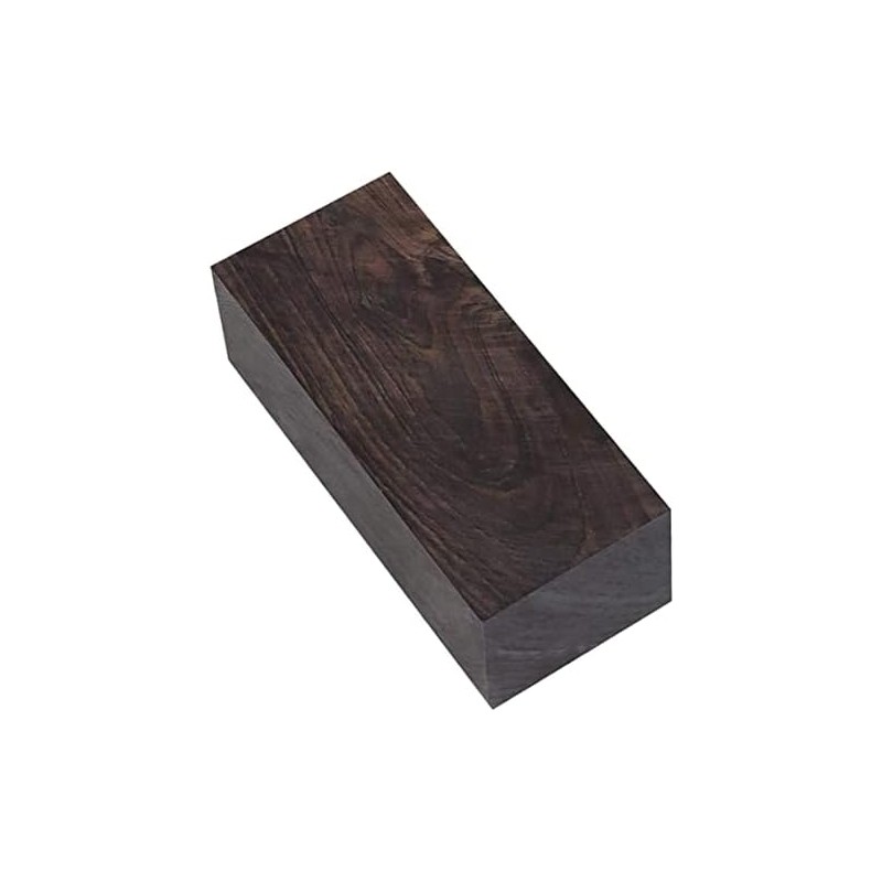 Bloque de Madera Negra RARA Africana, artesanías de Madera ébano,