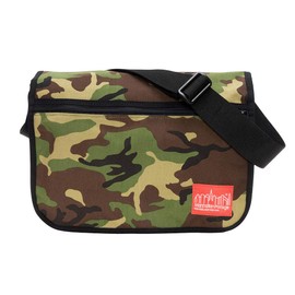 Manhattan Portage Europa Messenger Bag (Medium) Expandable With Laptop Sleeve Water Resistant Luggage Attachment 1000D Cordura For Work College Travel (Camouflage)