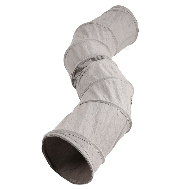 Cat Tunnel Collapsible Interactive Crinkle Large Space Kitten Tunnel Toy