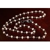 Freshwater Pearl Silver Oxidized Faceted Natural Precious Gemstone Chain High