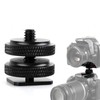 Aluminum Alloy Cold Shoe Adapter for GoPro, Tripod Mount Adapter
