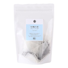 Shoka Tea Organic White Tea Bags, 0.1 oz (3 g) x 30 Packets